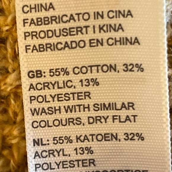 Fat Face Women’s Crew Neck Mustard Sweater (size 8) worn once! - Picture 5 of 5